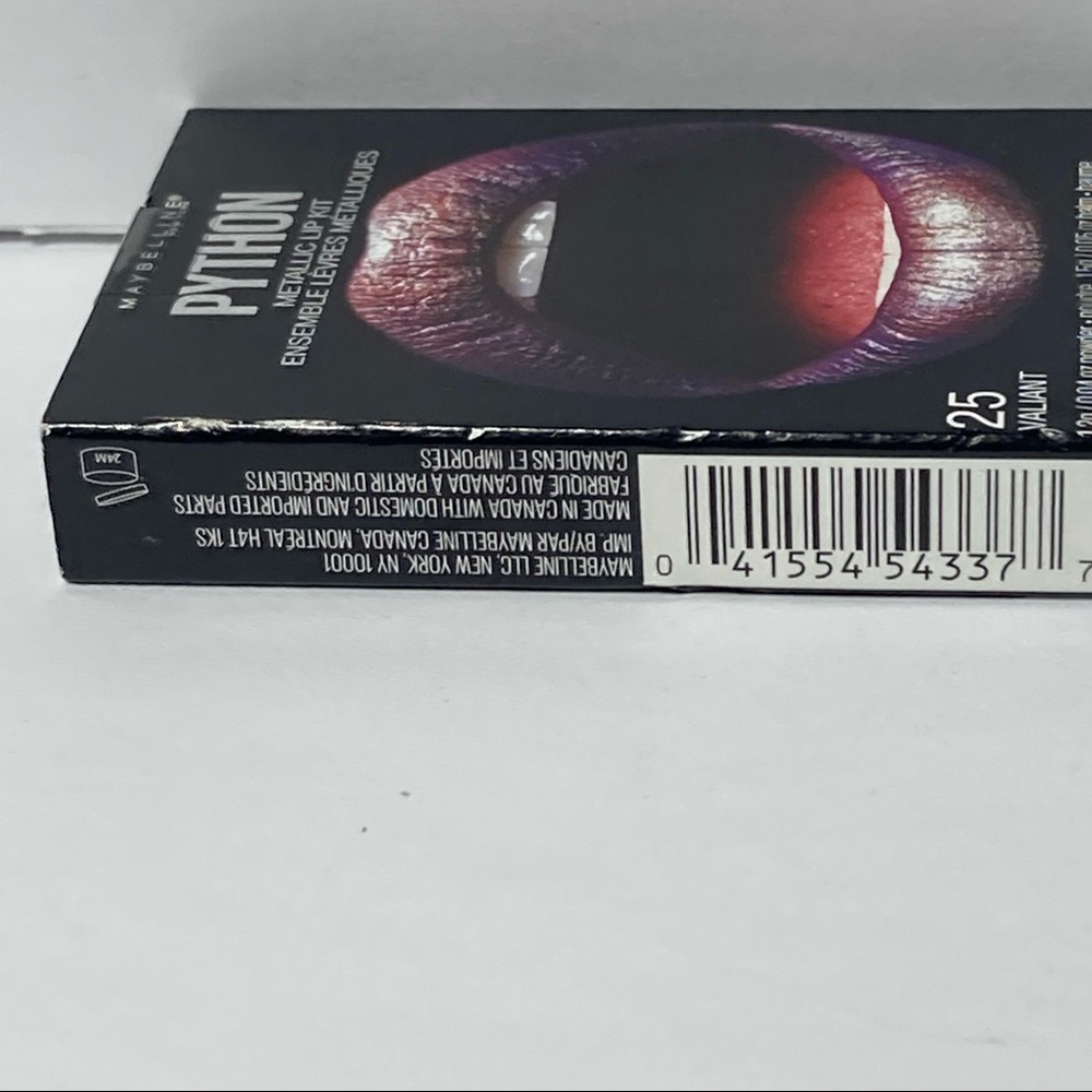 Maybelline Python Metallic Lip Kit Valiant - Picture 10 of 10
